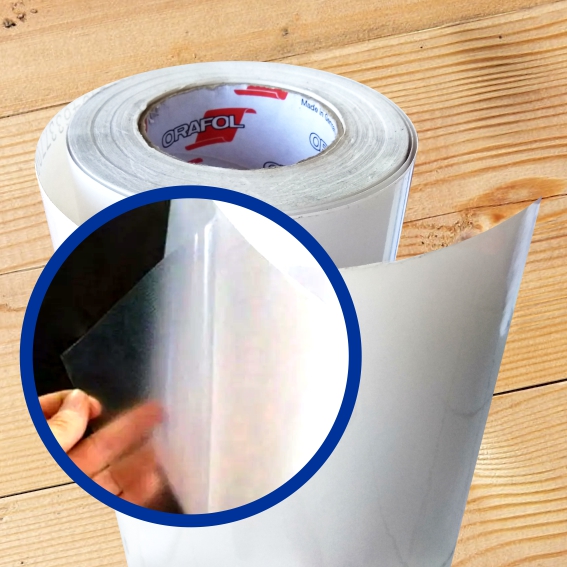 Print UV Roll Sticker Transparant 