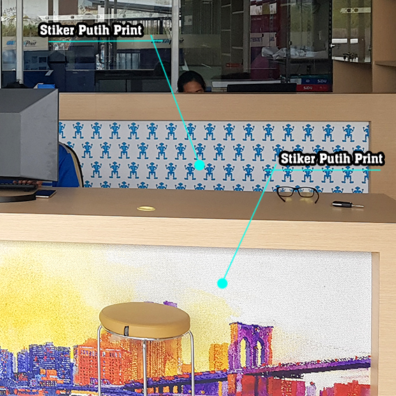 Print UV Roll Sticker White