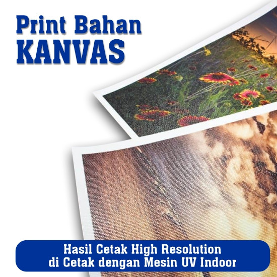 Print UV Kanvas EcoSolvent 
