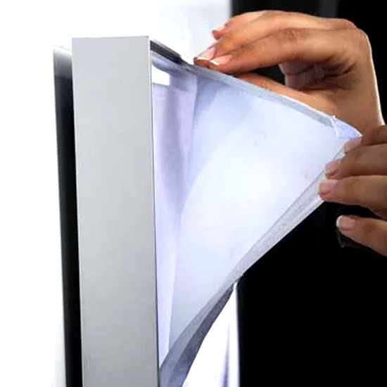 Print UV Cloth Backlite Fabric + Karet