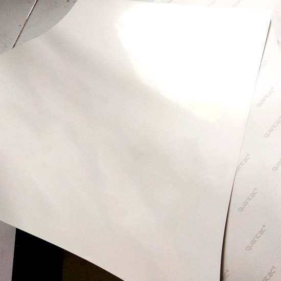 Print Color Sticker White Vinyl Quantac A3+ Matte