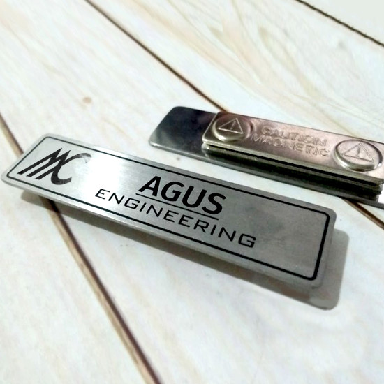 Name Tag Stainless