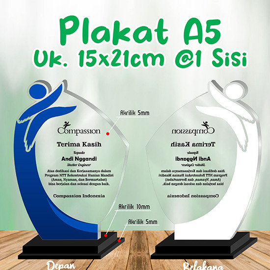 Print Plakat A5 Akrilik 5mm