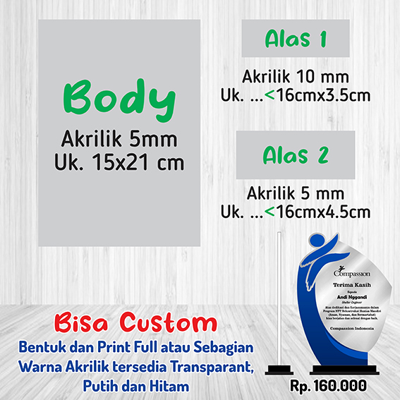 Print Plakat A5 Akrilik 5mm