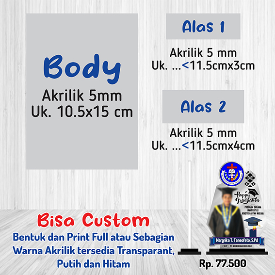 Print Plakat A6 Akrilik 5mm