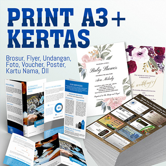 Foto Copy Color  HVS 70Grm A3 Bajo