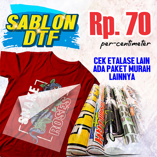 Sablon DTF Custom