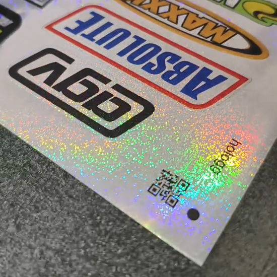 Print color Sticker Camel Hologram Glitter A3+ 