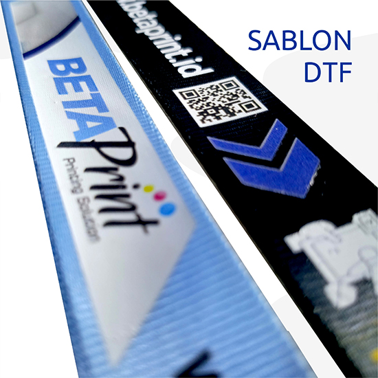 Sablon DTF Lanyard