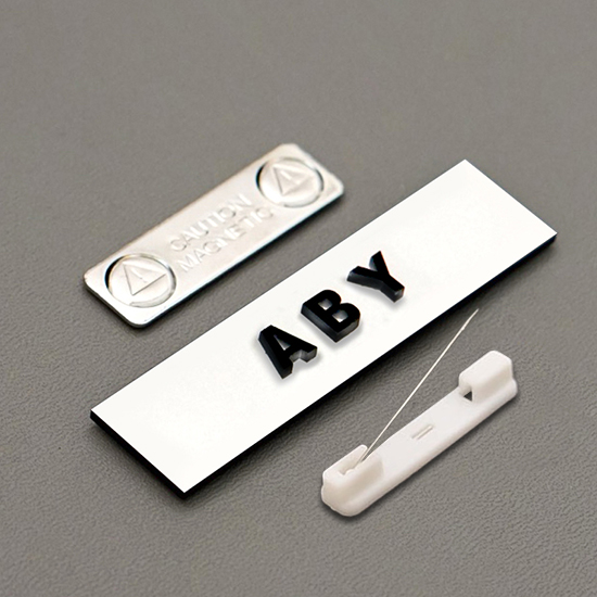 Name Tag Akrilik Timbul