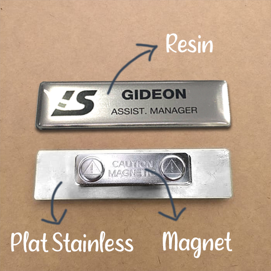 Name Tag Stainless