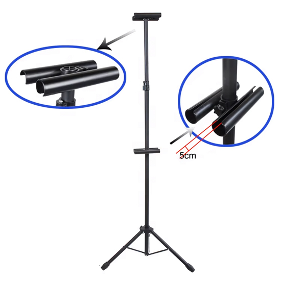 Kaki Tripod Banner Double