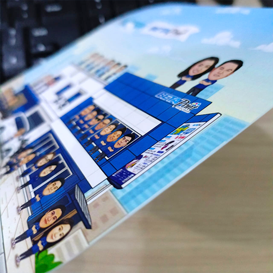 Print Kipas AP310 A3+ 15x15cm