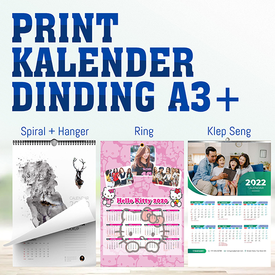 Kalender Dinding/Gantung A3